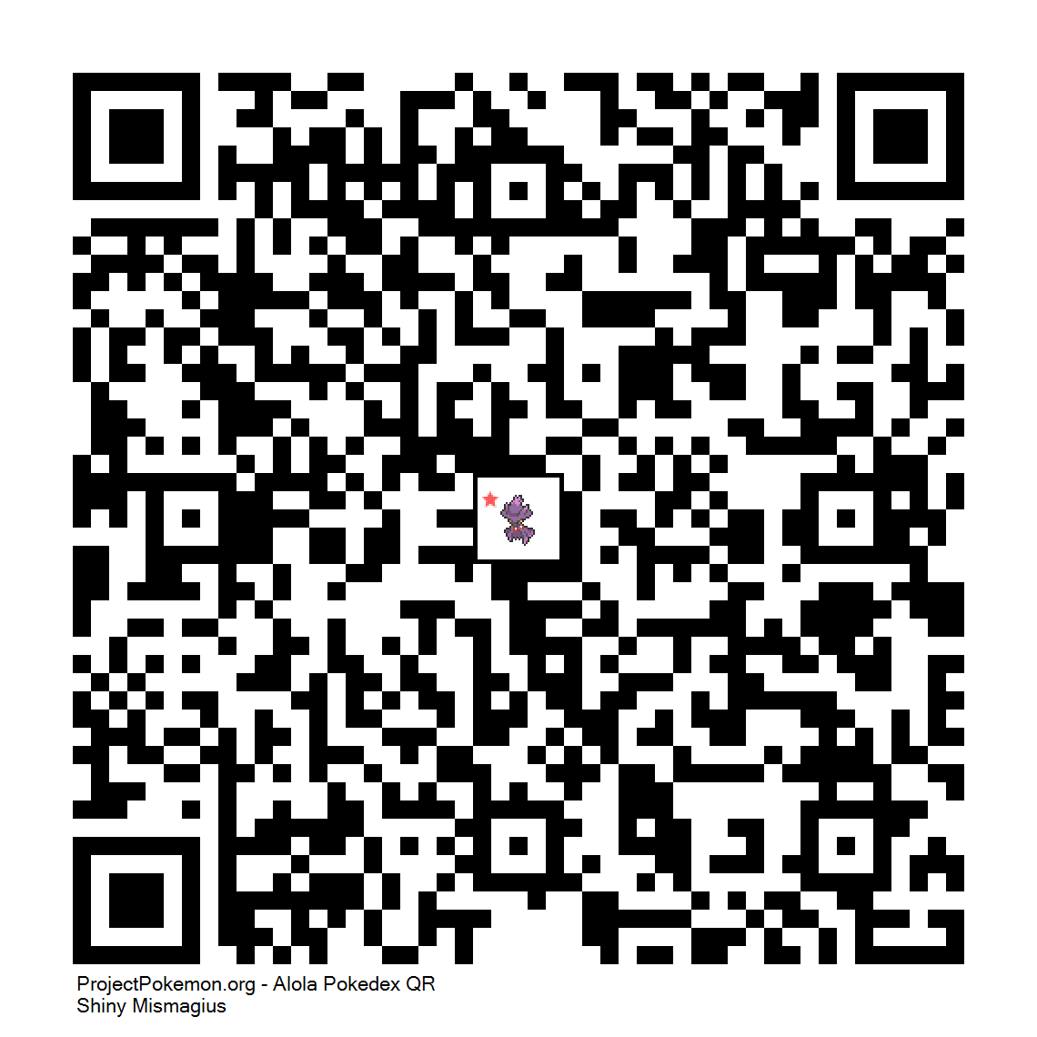 Cdigo QR de Mismagius variocolor
